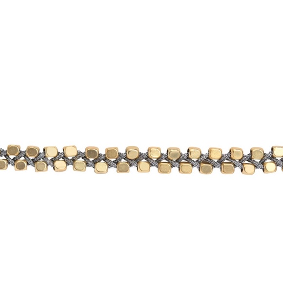 Spartina 449 18K Matte Goldtone Beach Bo 12.5 in Choker Necklace - Picture 2 of 5